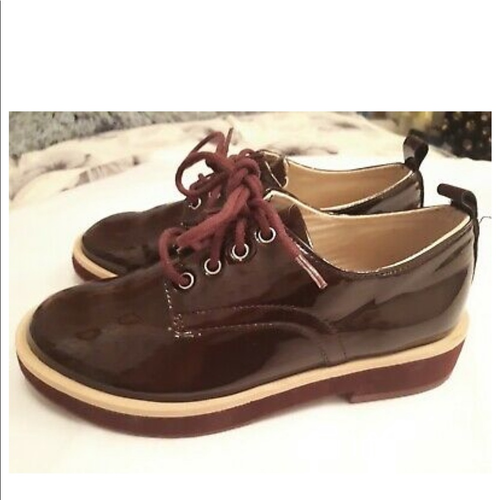 Zara Kids Parent Leather Shoes